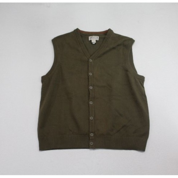 Duluth Trading Other - Duluth Trading Men Button Vest Cardigan Heavy Knit Size XL